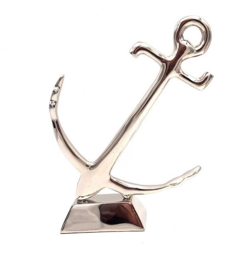 Duża Kotwica Metalowa 35 cm Figurka Dekoracja w Stylu Marynistycznym  (2).jpg