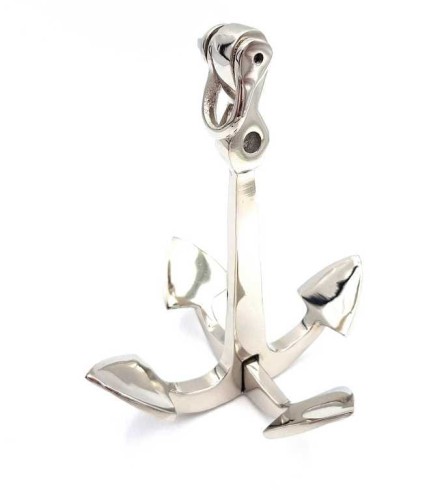Kotwica Metalowa Dekoracja Marynistyczna Figurka 20 cm  (1).jpg