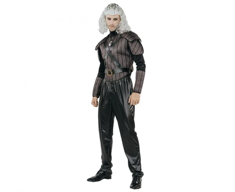 Zestaw dla dorosłych Czarny Wojownik Przebranie Strój Kostium rozm. 56