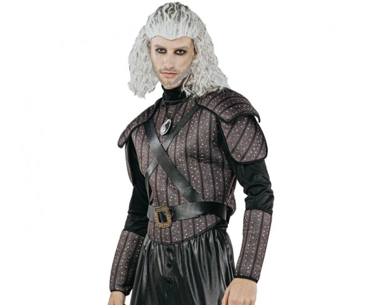 Zestaw dla dorosłych Czarny Wojownik Przebranie Strój Kostium rozm. 52