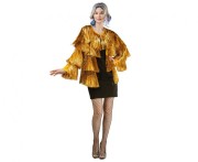 Marynarka dla dorosłych Tinsel, złota , rozm. uniw.