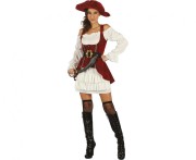 Zestaw dla dorosłych Piratka Przebranie Strój Kostium na Imprezę rozm. M