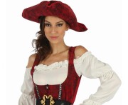 Zestaw dla dorosłych Piratka Przebranie Strój Kostium na Imprezę rozm. S