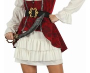 Zestaw dla dorosłych Piratka Przebranie Strój Kostium na Imprezę rozm. S