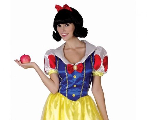 Zestaw dla dorosłych Balowa Królewna Śnieżka Przebranie Kostium rozm. S