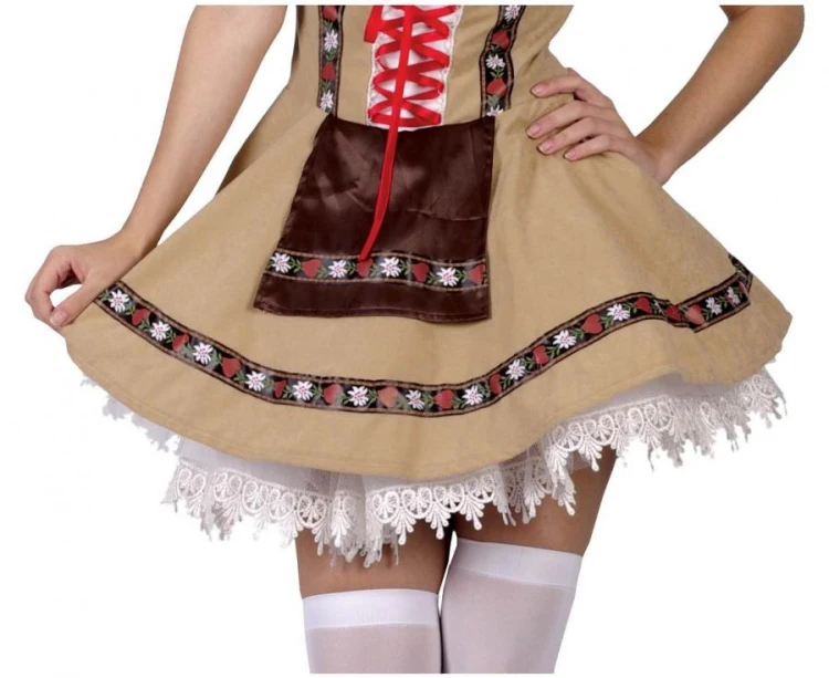 Zestaw dla dorosłych Bawarka Alpejska Przebranie Strój Kostium rozm. S