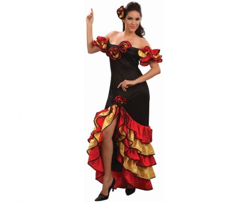 Zestaw dla dorosłych Hiszpańska Piękność Przebranie Strój Kostium rozm. M