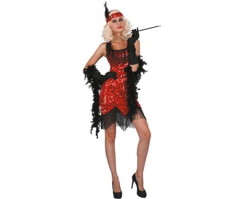 Zestaw dla dorosłych Kabaret Przebranie Strój Kostium rozm. uniwersalny