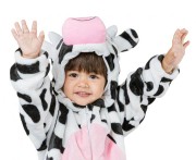 Strój dla dzieci Mała Krówka Przebranie Kostium na Imprezę rozm. 92/104 cm