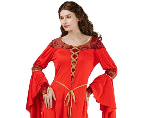 Zestaw dla dorosłych Czerwona Księżniczka Przebranie Strój Kostium rozm. S