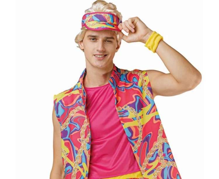 Zestaw dla dorosłych Rolkarz Lata 80' Przebranie Strój Kostium rozm. 52