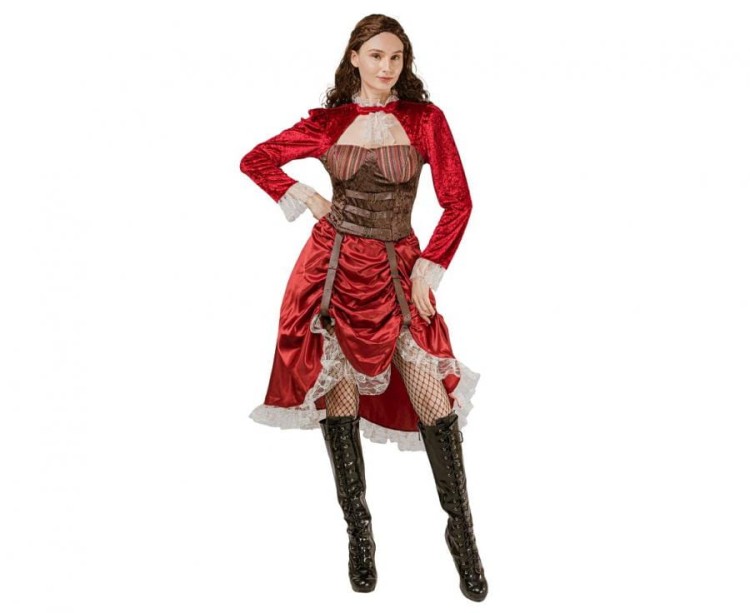 Strój dla dorosłych Steampunk Przebranie Strój Kostium na Imprezę rozm. S