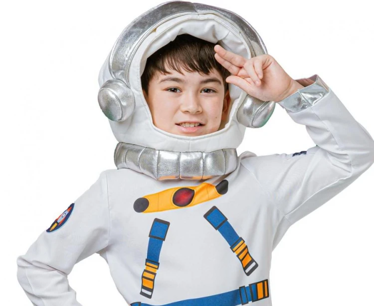 Zestaw dla dzieci Astronauta Przebranie Strój Kostium rozm. 120/130 cm