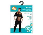 Zestaw dla dorosłych męski Indianin Przebranie Strój Kostium rozm. 56