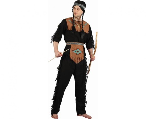 Zestaw dla dorosłych męski Indianin Przebranie Strój Kostium rozm. 52