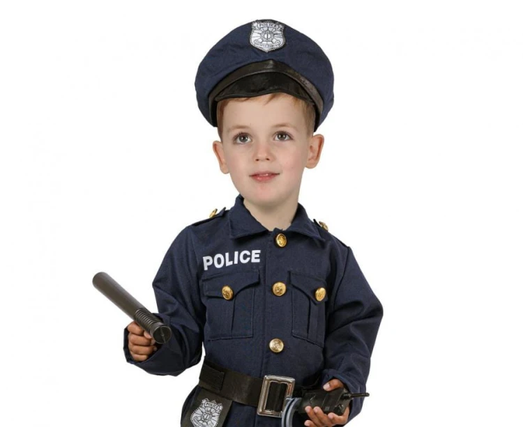 Zestaw dla dzieci Elegancki Policjant Przebranie Strój Kostium 92/104 cm