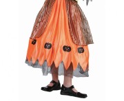 Zestaw dla dzieci Dyniowa Czarownica Przebranie Kostium rozm. 110/120 cm