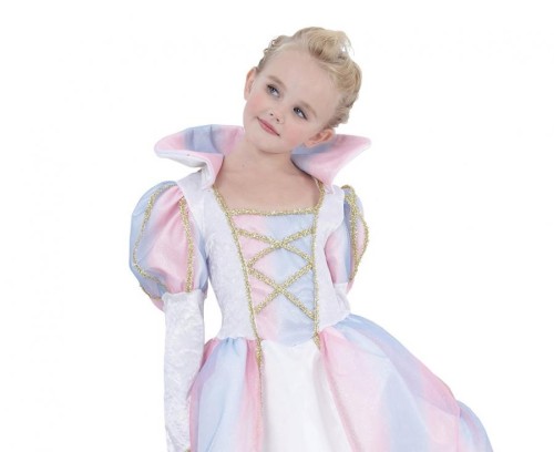 Strój dla dzieci Tęczowa Księżniczka Przebranie Strój Kostium 110/120 cm