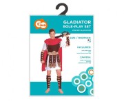 Zestaw dla dorosłych Gladiator Przebranie Strój Kostium na Imprezę rozm. 52