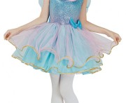 Zestaw dla dzieci Niebieska Wróżka Przebranie Strój Kostium rozm. 120/130 cm