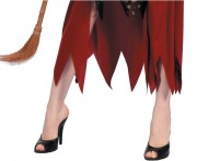 Zestaw dla dorosłych Czerwona Czarownica Przebranie Strój Kostium rozm. S