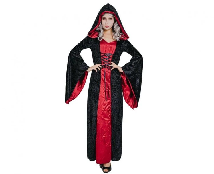 Strój dla dorosłych Rubinowa Wampirzyca Przebranie Strój Kostium rozm. S