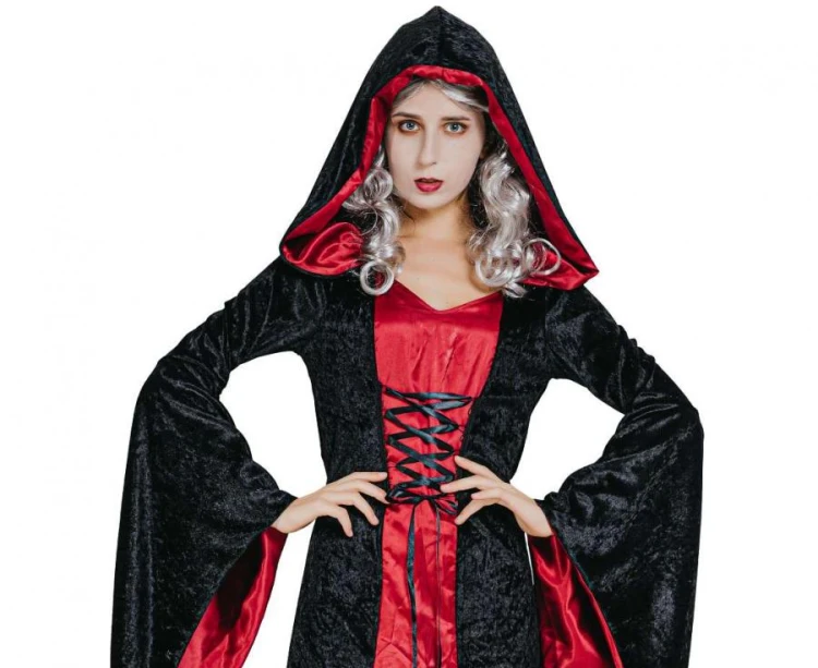 Strój dla dorosłych Rubinowa Wampirzyca Przebranie Strój Kostium rozm. S