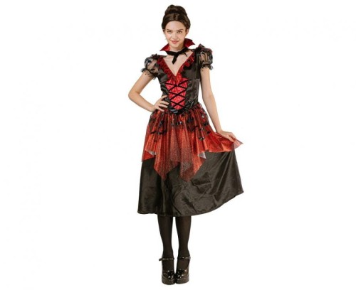 Zestaw dla dorosłych Gotycka Wampirzyca Przebranie Strój Kostium rozm. M