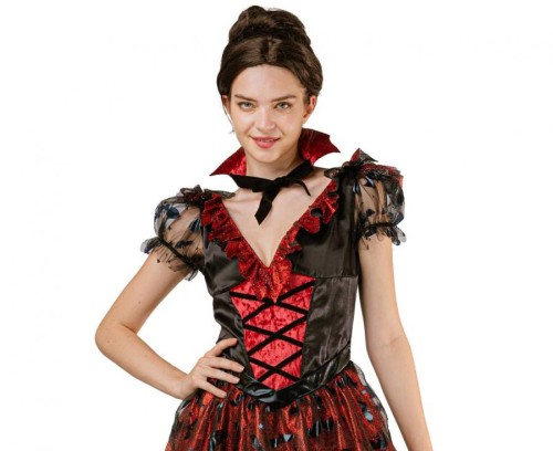 Zestaw dla dorosłych Gotycka Wampirzyca Przebranie Strój Kostium rozm. S