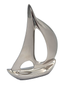 Model Jachtu XL Figurka Metalowa 36 cm Dekoracja w Marynistycznym Stylu  (2).jpg