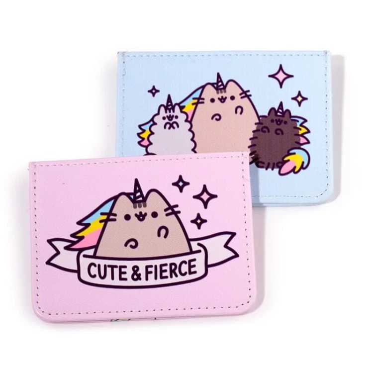 Etui na Bezdotykowe Karty Kredytowe z Zabezpieczeniem RFID Kot Pusheen  (1).jpg