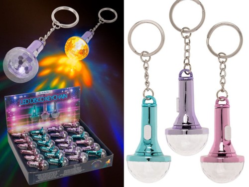 Brelok Dyskotekowa Kula z LED świecący breloczek Brylok bryloczek 2.jpg