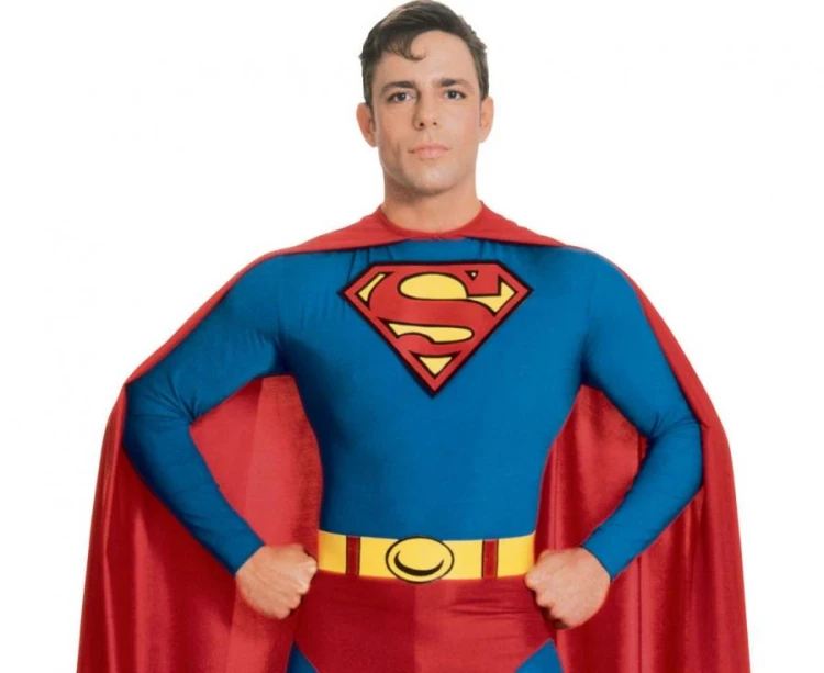 Zestaw dla dorosłych Super-man Przebranie Strój Kostium rozm. L
