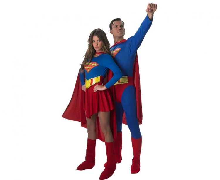 Zestaw dla dorosłych Super-man Przebranie Strój Kostium rozm. L