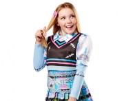 Zestaw dla dziewczynki Monster high Frankie Stein Przebranie Strój rozm. M