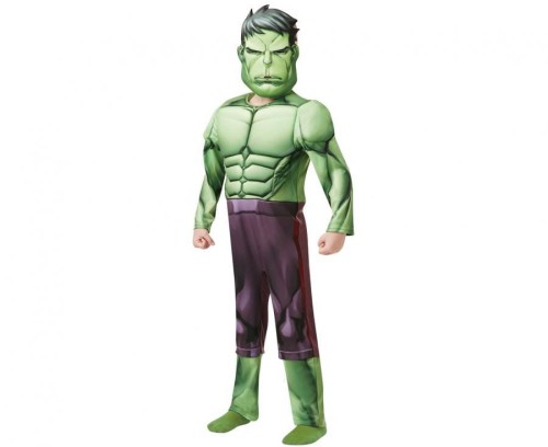 Zestaw dla dzieci Hulk Przebranie Strój Kostium Maska Kombinezon rozm. S