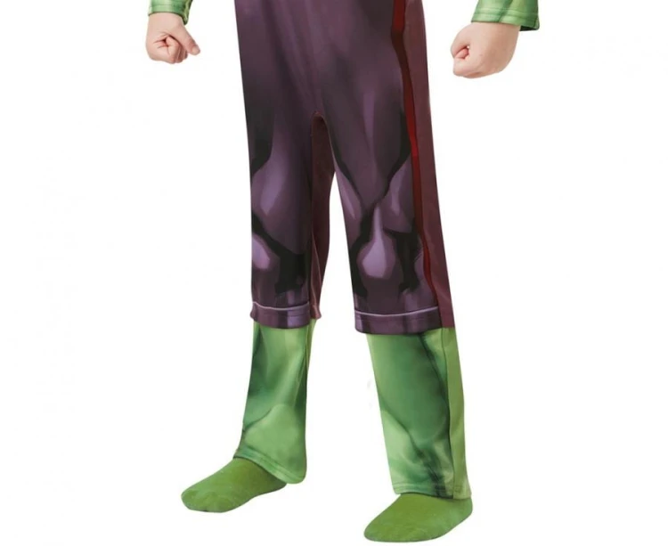 Zestaw dla dzieci Hulk Przebranie Strój Kostium Maska Kombinezon rozm. S