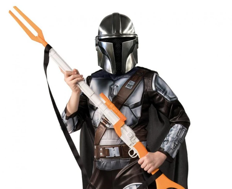 Zestaw dla dzieci Mandalorian Star Wars Przebranie Kostium rozm. 4-6 lat