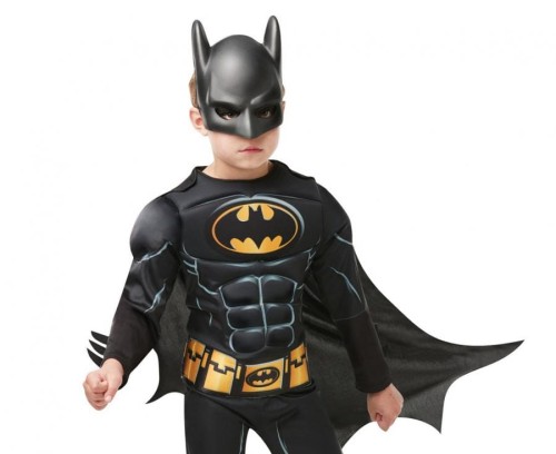 Zestaw dla dzieci Batman Przebranie Strój Kostium rozm. 7-8 lat