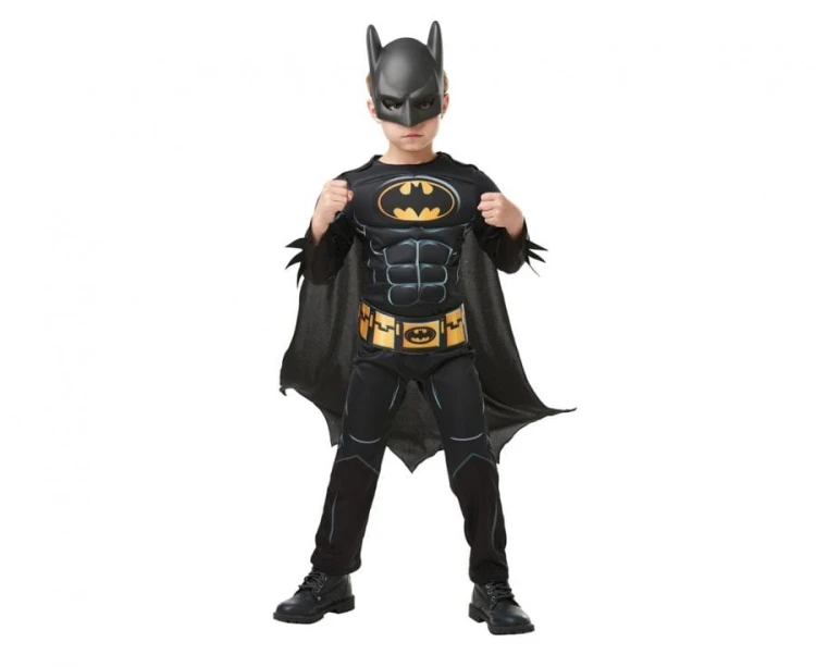 Zestaw dla dzieci Batman Przebranie Strój Kostium rozm. 5-6 lat