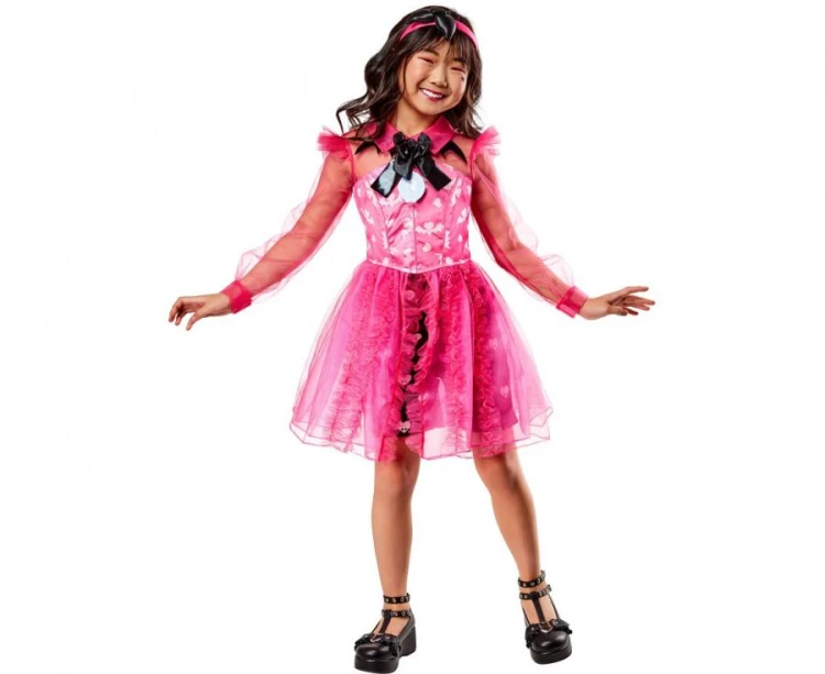 Zestaw dla dziewczynki Monster high Draculaura Przebranie Kostium rozm. L