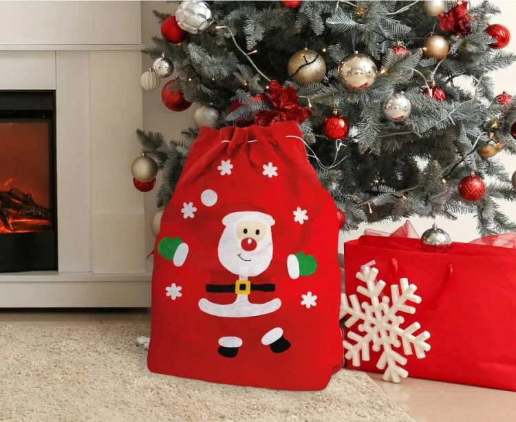 Worek Mikołaja, 50x70 cm na prezenty Święta Boże Narodzenie