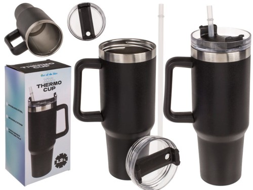 Gigantyczny Kubek Termiczny Duży Wielki XXL z rurką do picia .jpg