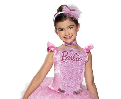 Zestaw dla dziewczynki Baletnica Barbie Przebranie Strój Kostium rozm. M