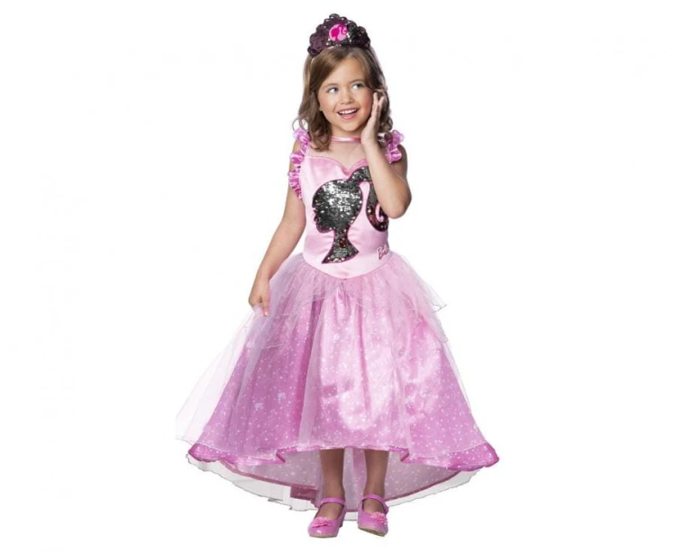 Zestaw dla dzieci Księżniczka Barbie Przebranie Strój Kostium rozm. S