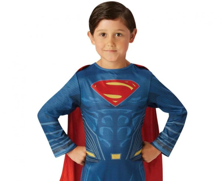 Zestaw dla dzieci Superman Przebranie Strój Kostium rozm. M