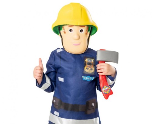 Zestaw dla dzieci Strażak Sam Przebranie Strój Kostium rozm. 3-4 lata