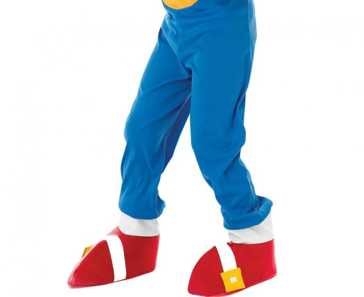 Zestaw dla dzieci Sonic Przebranie Strój Kostium Kombinezon rozm. L