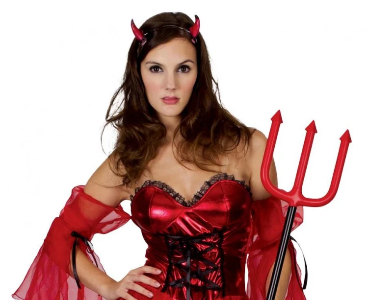 Zestaw dla dorosłych Grzeszna Diablica Przebranie Strój Kostium rozm. S