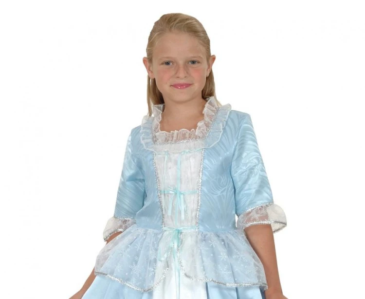 Zestaw dla dzieci Królewna Deluxe Przebranie Strój Kostium rozm. 110/120 cm